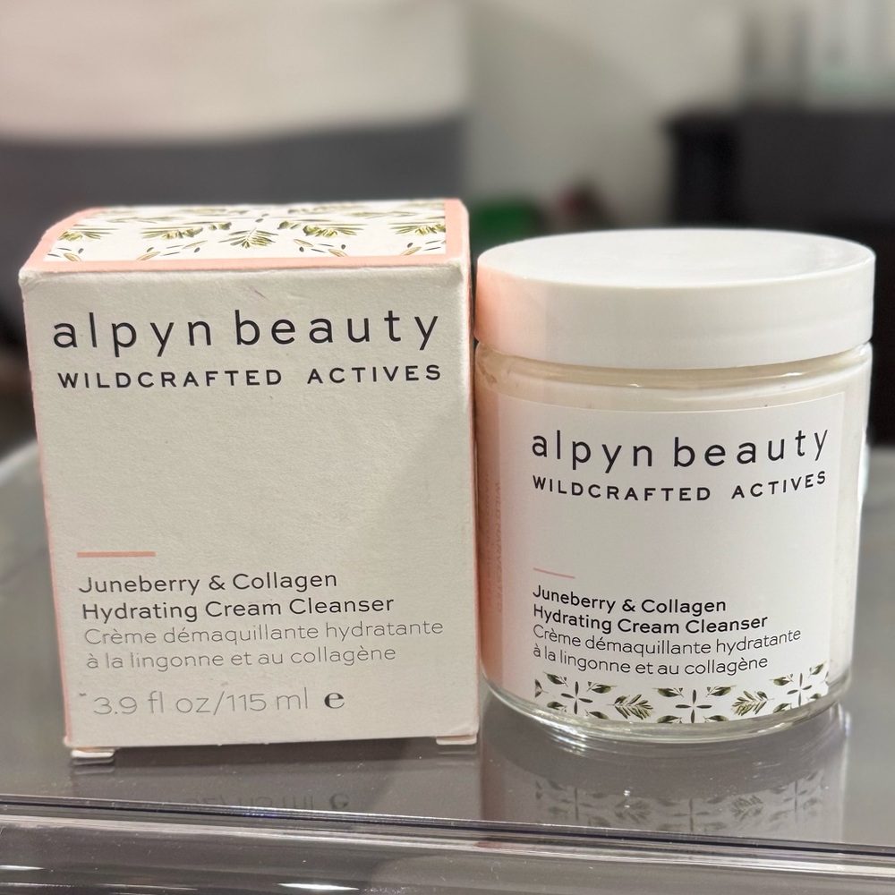 NIB Alpyn Beauty Juneberry & Collagen Hydrating Cream Cleanser